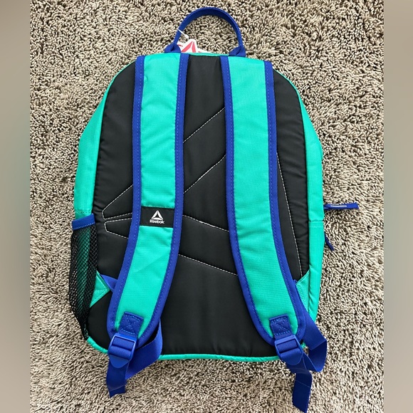 NWT! Reebok Lunchbox Backpack Green / Blue One Size Reebok - Picture 5 of 8